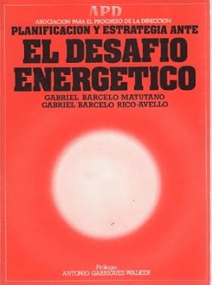 Imagen del vendedor de Planificacin y estrategia ante el desafio energtico . a la venta por Librera Astarloa