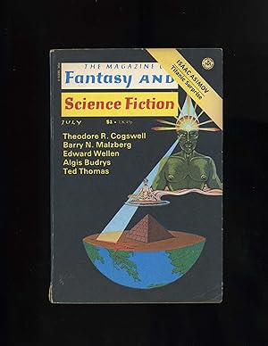 Seller image for THE MAGAZINE OF FANTASY AND SCIENCE FICTION - Vol. 49, No. 1 July 1975 (Containing the first publication of an orignal astronomical article by Isaac Asimov) for sale by Orlando Booksellers