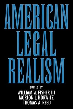 Image du vendeur pour American Legal Realism mis en vente par GreatBookPricesUK