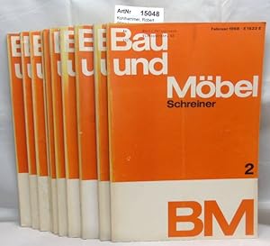 Bau und Möbelschreiner 1968. 10 Monatshefte