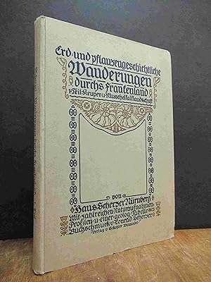 Erd- u. pflanzengeschichtliche Wanderungen durchs Frankenland, I. (1.) Teil: Die Keuper- und Musc...