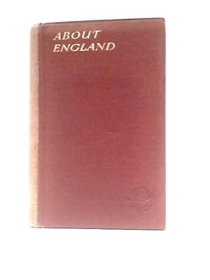 Imagen del vendedor de About England a la venta por World of Rare Books