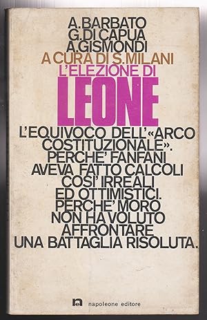 Immagine del venditore per L'elezione di Leone venduto da Libreria Tara