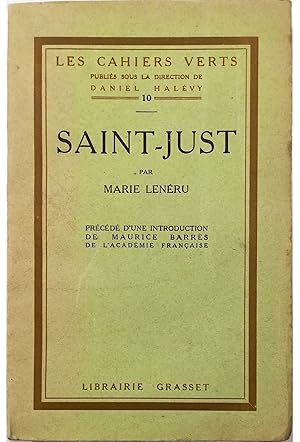 Seller image for Saint-Just for sale by Libreria Tara