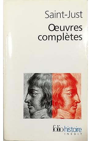 Immagine del venditore per Oeuvres compltes Prcd de Lire Saint-Just par Miguel Abensour venduto da Libreria Tara