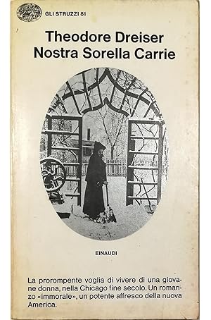 Seller image for Nostra Sorella Carrie for sale by Libreria Tara