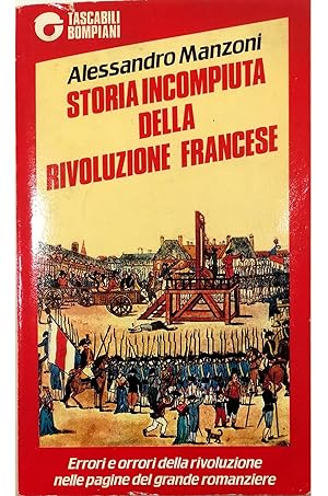 Bild des Verkufers fr Storia incompiuta della Rivoluzione francese zum Verkauf von Libreria Tara