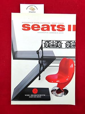 Seats II - ausgewählte Sitzgelegenheiten. Sonderauktion, Donnerstag, 30. Juni 2011.