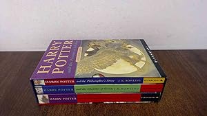 Imagen del vendedor de Harry Potter (3 Book Set With Slipcase) Harry Potter and the Philosophers Stone, Chamber of Secrets and The Prisoner of Azkaban a la venta por BoundlessBookstore