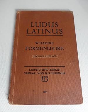 Bild des Verkufers fr Ludus Latinus. Formenlehre. Sechste Auflage. zum Verkauf von Antiquariat Maralt