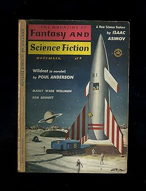 Seller image for THE MAGAZINE OF FANTASY AND SCIENCE FICTION - Vol. 15, No. 5 November 1958 (Containing the first publication of novelet "Wildcat" by Poul Anderson) for sale by Orlando Booksellers