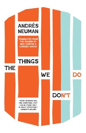 Seller image for Things We Don't Do for sale by GreatBookPrices