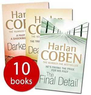 Seller image for Harlan Coben Collection 10 Books Set Pack (The Woods, Darkest Fear, One False Move, Back spin, Fade away, No second chance, Drop shot, The final detail, Deal breaker, Tell no one) [Paperback] Â£RRP 69.90 (Harlan Coben Collection) for sale by WeBuyBooks