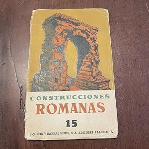 Imagen del vendedor de Construcciones romanas a la venta por Kavka Libros