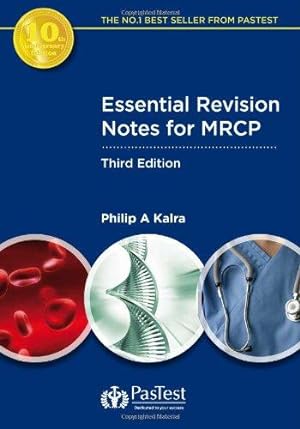 Bild des Verkufers fr Essential Revision Notes for MRCP, Third Edition zum Verkauf von WeBuyBooks