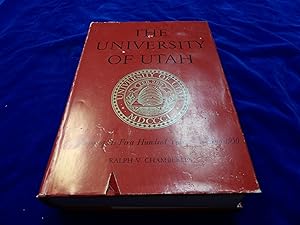 Bild des Verkufers fr The University of Utah: A History of Its First Hundred Years - 1850-1950 zum Verkauf von Rodney"s Books