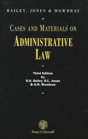 Immagine del venditore per Cases and Materials on Administrative Law venduto da WeBuyBooks