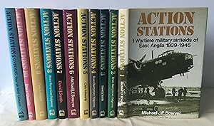 Seller image for Action Stations: Military Airfields of the UK (Complete in Eleven Volumes) for sale by Neil Ewart