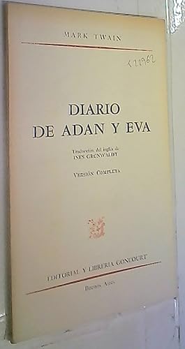 Seller image for Diario de Adan y Eva for sale by Librera La Candela