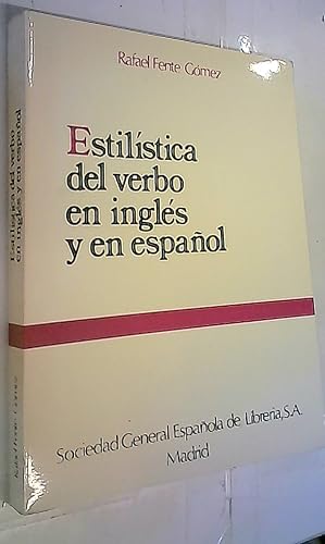 Imagen del vendedor de Estilstica del verbo en ingls y en espaol a la venta por Librera La Candela