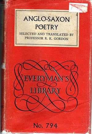 Seller image for Anglo-Saxon Poetry (Everyman's Library #794) for sale by Dorley House Books, Inc.