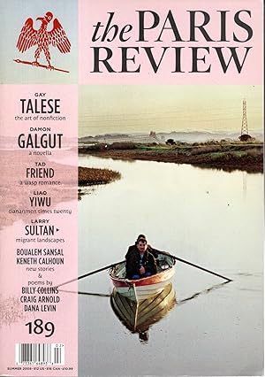 Seller image for The Paris Review: Volume 51, No. 189, Summer, 2009 for sale by Dorley House Books, Inc.