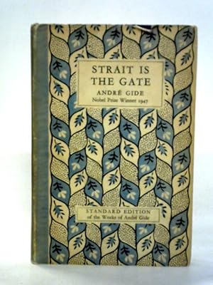 Bild des Verkufers fr Strait is The Gate zum Verkauf von World of Rare Books