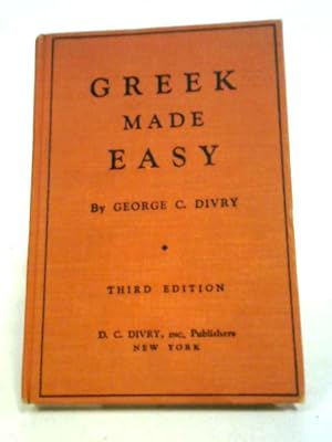 Bild des Verkufers fr Greek Made Easy zum Verkauf von World of Rare Books