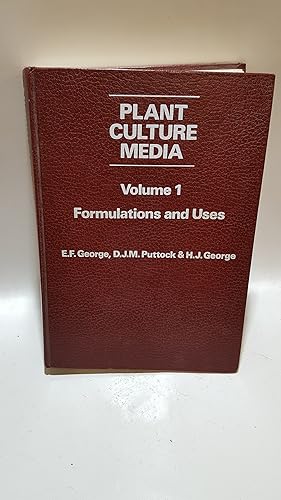Imagen del vendedor de Foundations and Uses (v. 1) (Plant Culture Media) a la venta por Cambridge Rare Books