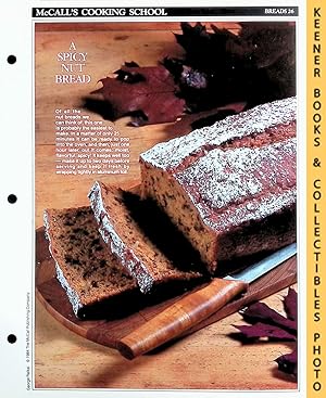 McCall's Cooking School Recipe Card: Breads 26 - Pumpkin-Nut Bread : Replacement McCall's Recipag...