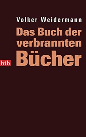 Seller image for Buch Der Verbrannten Bucher for sale by -OnTimeBooks-