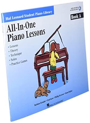 Seller image for All-in-One Piano Lessons - Book A (Book/Online Audio) (Hal Leonard Student Piano Library (Songbooks)) for sale by -OnTimeBooks-