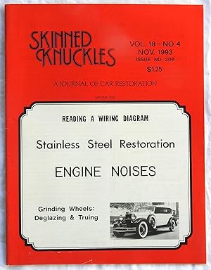 Image du vendeur pour Skinned Knuckles Volume 18 Number 4 November 1993 Issue No. 208 mis en vente par Argyl Houser, Bookseller