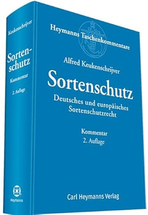 Immagine del venditore per SortG Sortenschutzgesetz, Kommentar venduto da Rheinberg-Buch Andreas Meier eK