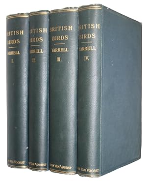 Image du vendeur pour A History of British Birds. Vol. I-IV mis en vente par PEMBERLEY NATURAL HISTORY BOOKS BA, ABA