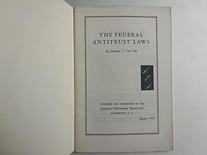 Image du vendeur pour The Federal Antitrust Laws mis en vente par Coenobium Libreria antiquaria