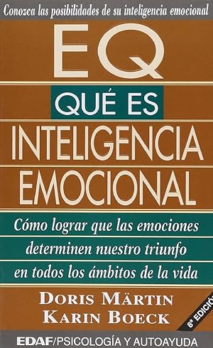 Bild des Verkufers fr Eq Qu Es Inteligencia Emocional (Spanish Edition) zum Verkauf von Librairie Cayenne