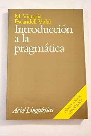 Seller image for Introduccin a la pragmtica for sale by Alcan Libros