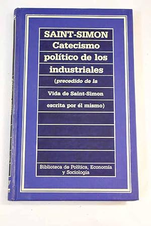 Imagen del vendedor de Catecismo poltico de los industriales a la venta por Alcan Libros