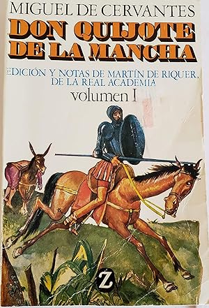 Bild des Verkufers fr Don Quijote de la Mancha (Volumen 1) zum Verkauf von -OnTimeBooks-