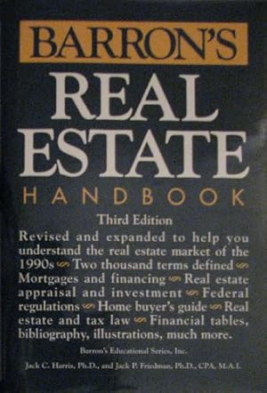 Immagine del venditore per Barron's Real Estate Handbook venduto da ZBK Books