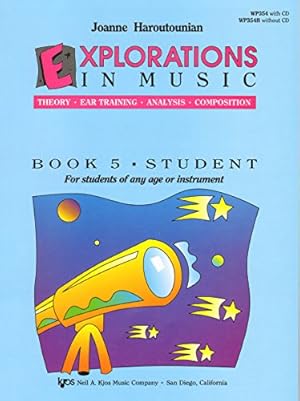 Imagen del vendedor de WP354B - Explorations In Music Book 5 Student Book / CD a la venta por ZBK Books