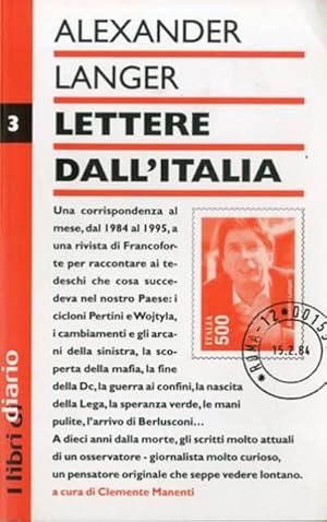 Seller image for Lettere dall'Italia. for sale by BFS libreria