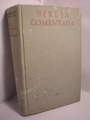 Seller image for Biblia comentada IV. Libros sapienciales for sale by Librera Antonio Azorn