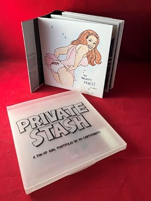 Bild des Verkufers fr PRIVATE STASH: A Pin-Up Girl Portfolio by 20 Artists zum Verkauf von Back in Time Rare Books, ABAA, FABA