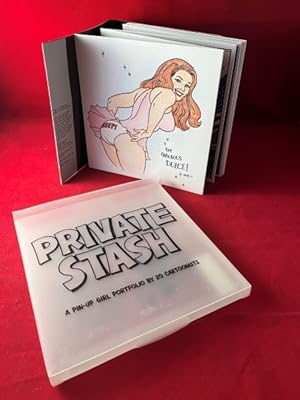 Bild des Verkufers fr PRIVATE STASH: A Pin-Up Girl Portfolio by 20 Artists zum Verkauf von Back in Time Rare Books, ABAA, FABA