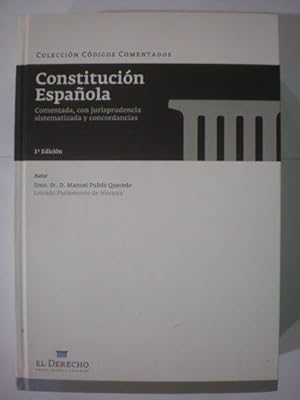 Imagen del vendedor de Constitucin Espaola comentada, con jurisprudencia sistematizada y concordancias a la venta por Librera Antonio Azorn