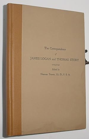Seller image for The Correspondence of John Logan and Thomas Story 1724 - 1741 for sale by R Bryan Old Books