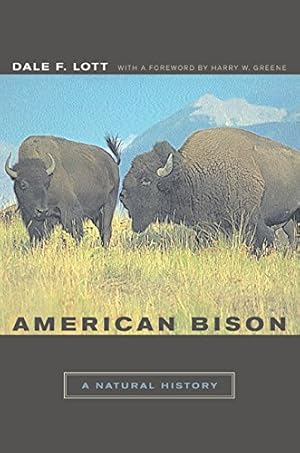 Immagine del venditore per American Bison: A Natural History venduto da ZBK Books