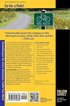 Image du vendeur pour Road Biking  New Jersey: A Guide to the State's Best Bike Rides (Road Biking Series) mis en vente par ZBK Books